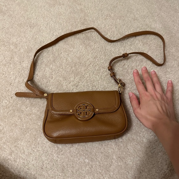 Tory Burch Leather Brown Crossbody - Picture 2 of 3
